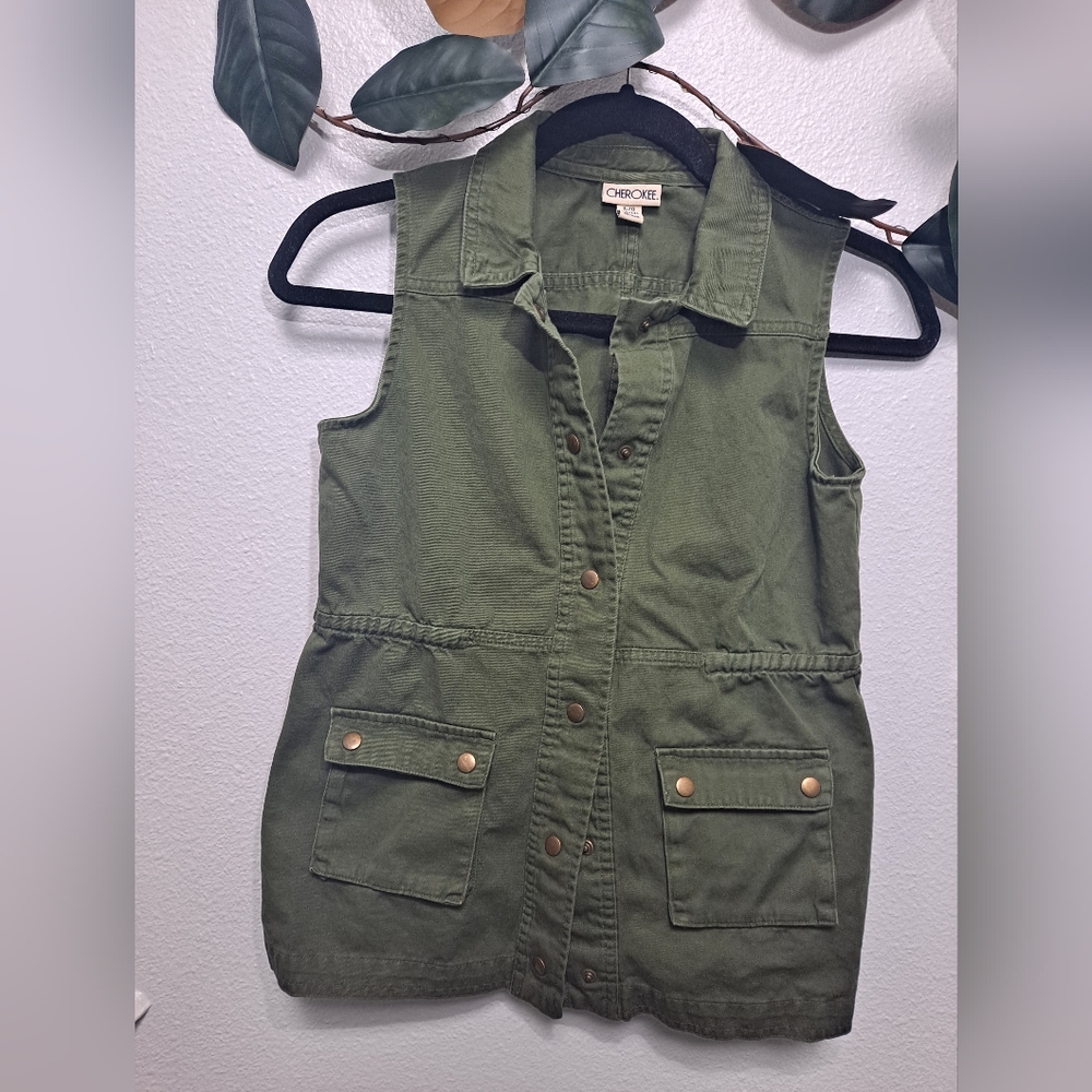 Cherokee vest Girls